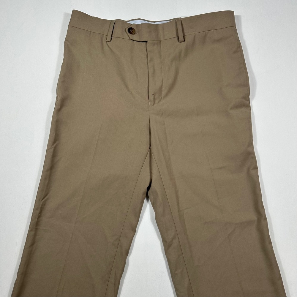 Ralph Lauren Dress Pants Mens 30x30 Slim Fit Comfort Flex Tan NEW